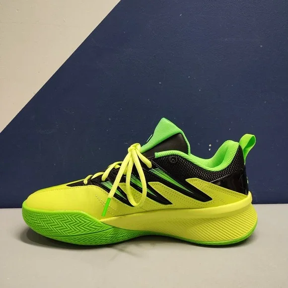Adidas Dame‎ Certified 3 Basketball Sports Sneakers Mens US 8 Green Black JI1542